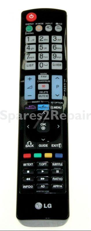 Lg Ir remote Control - Akb72914290 Remote Controller Assembly