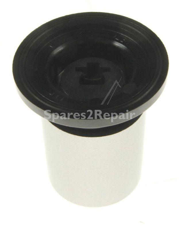 Faber Franke Roblin Control Knobs - 1982901 133 0068 204 Sp Hob Knob+nut+spring+o r Black