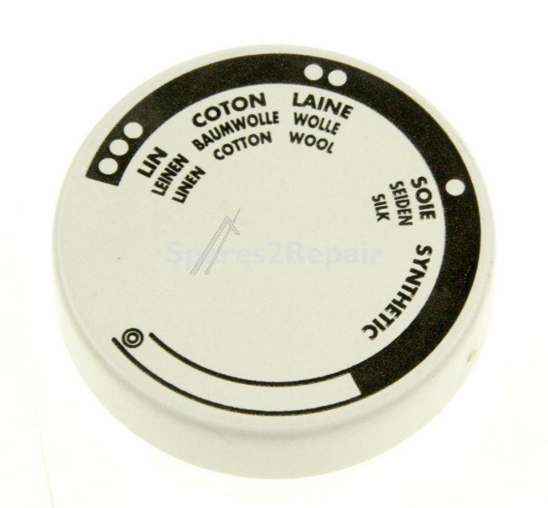 Domena Button - Knopf Thermostat Bedruckt