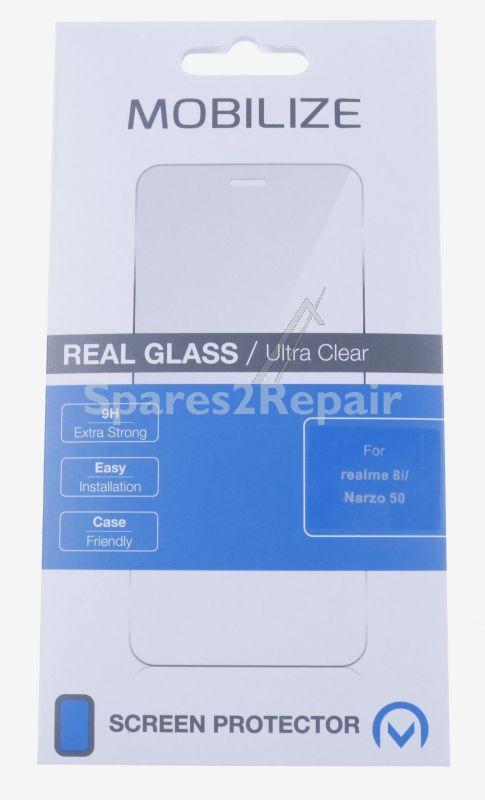 Mobilize Display Protective Film - 55903 Mobilize Glass Screen Protector Realme 8i