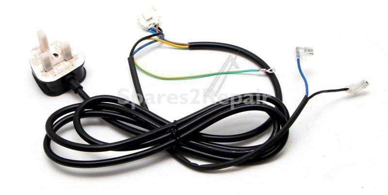 Mains Power Lead - 49129931 Power Cord [Candy Hoover]