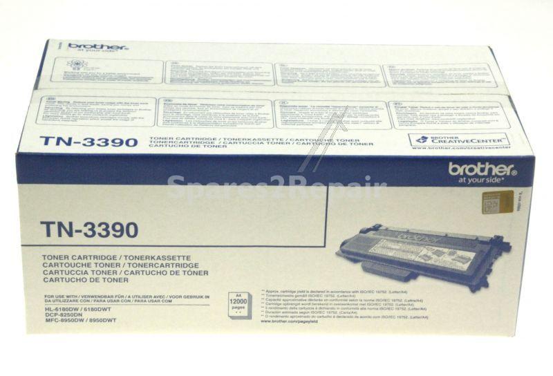 Brother Toner Cartridge - Tn-3390 Toner Black 12k