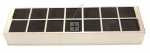 Carbon Filter - C00630944 488000630944 Filter C a Cloth Nanosorb 1100 [Whirlpool Indesit]