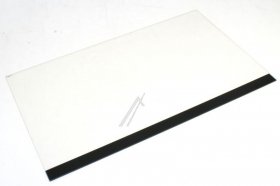 Oven outer Door - 20004264 Glass Front Panel Glass Black Completely Glued With Side Strips Ne Graphite Grey [Bosch Siemens]