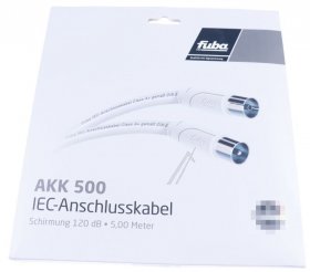 Fuba Aerial Connecting Cable - Akk 500 Akk 500 Iec Connection Cable 5.00m