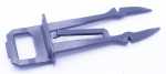 Interlocking Hook - C00852980 488000852980 Plate-latch Strike [Whirlpool Indesit]