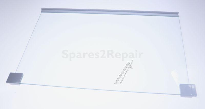 Glass Panel - C00650207 488000650207 Sp Refrigerator Glass Shelf 445x [Whirlpool Indesit]