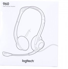 Logitech Pc Headset - 960 Stereo-headset, Usb, Oem, Logitech