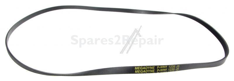 Poly v belt - C00377892 481281718164 Belt Pv 1235 J5 [Whirlpool Indesit]