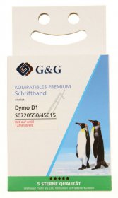 G&g Colour Cartridge - 17093 Color Ribbon Alternative For S0720550 Red On White
