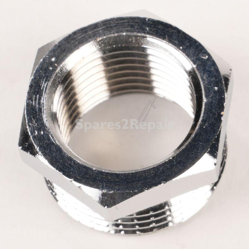 E.b.i. Twin Hose Connector - Reducer With Hexagon 3-4m X 1-2f