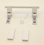 Compatible Fridge Door Handles - Lever Handle Rod Shape Alternative For Liebherr