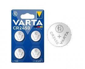 Varta 3.0v Button Cell Battery - Cr2450 3 0v Lithium Knopfzelle Suitable For Varta 4er Blister