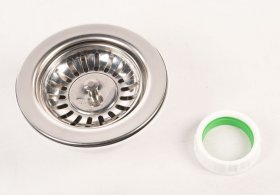 Teka Valve - 61001303 3½ Basket Waste Wo-overflow S-st