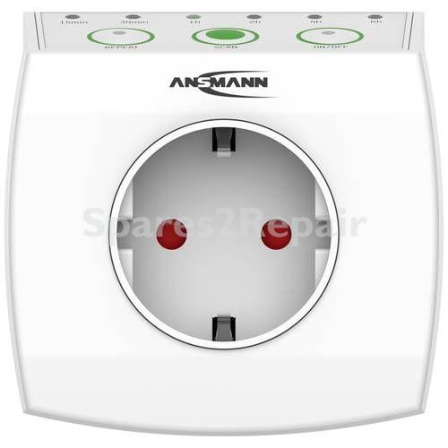 Ansmann Energy Saving Wall Socket - Aes1 3 1260-0010 Countdown Zeitschaltuhr Mit Repeat-funktion