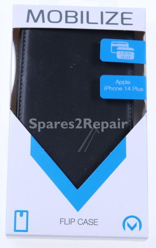 Mobilize Leather Bag Gsm - 27997 Mobilize Classic Gelly Flip Case Apple Iphone 14 Plus Black