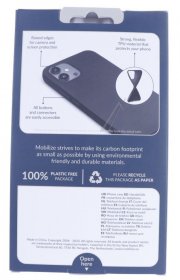 Mobilize Leather Bag Gsm - 29746 Mobilize Rubber Gelly Case Apple Iphone 16 Pro Matte Black