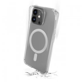 Mobilize Leather Bag Gsm - 29725 Mobilize Magsafe Compatible Naked Protection Case For Apple Iphone 16 Plus Transparent