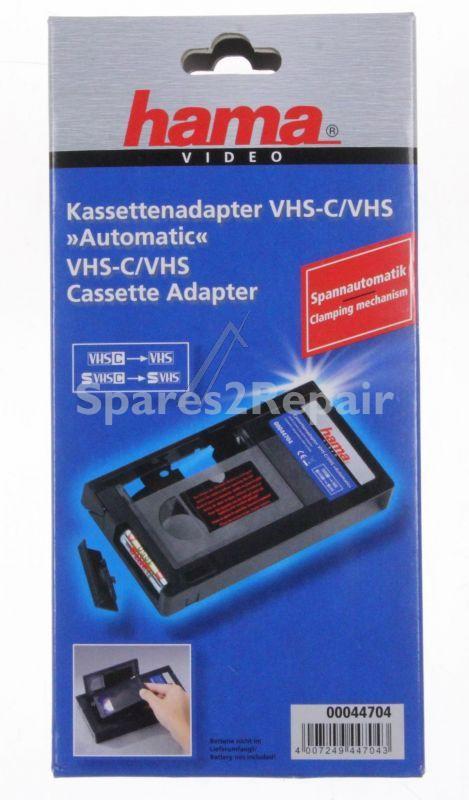 Hama Adapter Tape - 44704 Motorzed Cassette Adapter - Vhs|c > Vhs And S-vhs|c > Svhs