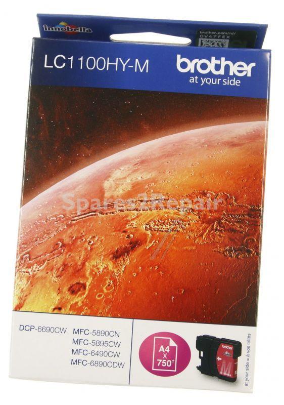 Brother Cartridge - Lc1100hym Ink Cartridge Magenta