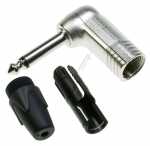 Neutrik 6,35mm Jack Plug Mono - 6,3mm Ks-mono Jack Plug, Angled