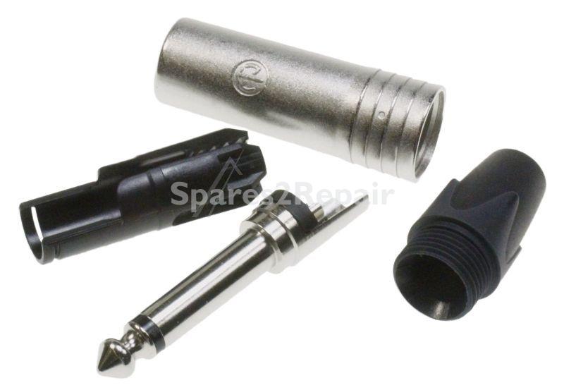 Neutrik 6,35mm Jack Plug Mono - 2 Pin 6.35 Mm Jack Plug