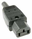 Bachmann Refrigerator Socket - C13 Outlet Cord + Protection Contact