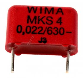 Wima Mks4 Pulse Capacitor - 0 022uf-630v Mks4j022203c00kssd Mks4 Capacitor 7 5mm Rm10