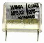 Wima X2 Emi Suppression Capacitor M - 0,033uf-275v Mp3-x2 Capacitor P=15 -rohs- 33nf
