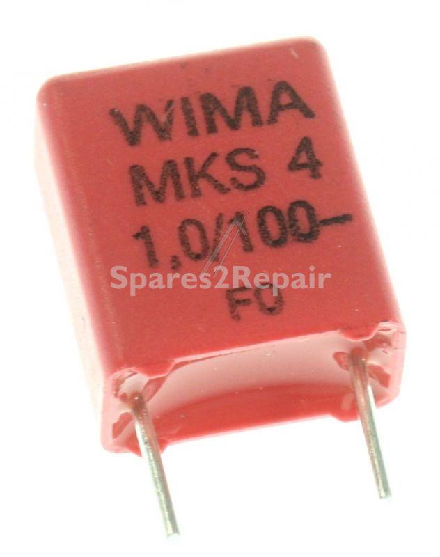 Wima Mks4 Pulse Capacitor - 1 0uf-100v Mks4-capacitor P=7 5mm