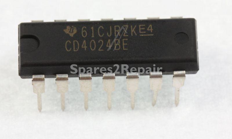 Texas Instruments Operational Amplifier Ic - Hef4024bp Ic Counter, 4024, Dip-14 -rohs-
