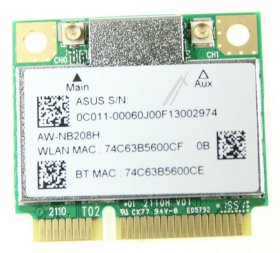 Asus Board - 0c011-00060j00 802 11b-g-n Wlan+bt4 0