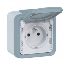 Surface Mounting Socket - Prise 2 PÔles + Terre 16a Orok - Ip55