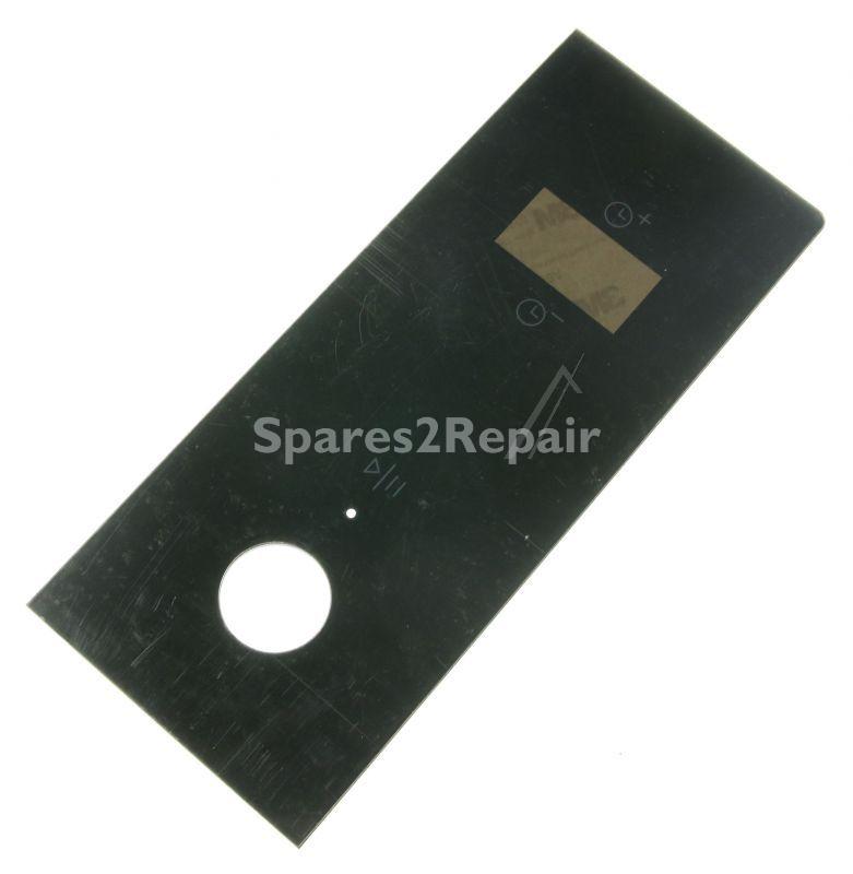 Hisense Gorenje Operating Unit Screen - 462075 Face Board Top Black