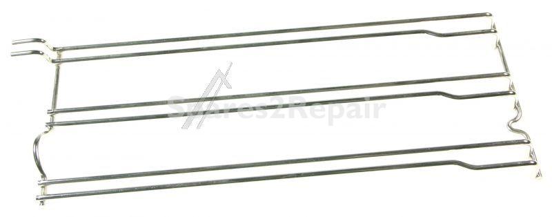 Smeg Telescopic Slideout Oven Grills - 848590425 Left Guide Frame