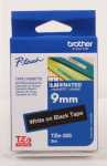 Brother Colour Cartridge - Tze325 Brother Label Tape White-black 9m-8m Laminated