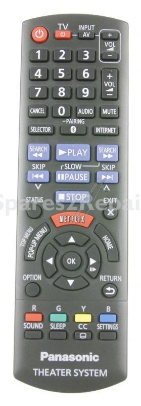 Panasonic Remote Control - N2qayb000966 Rc N2qayb000966
