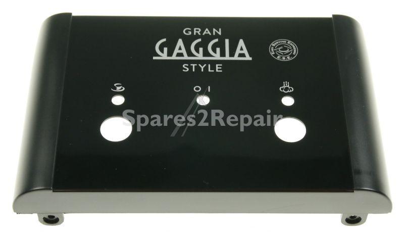 Saeco Panel - 421944024801 Blk Front Panel V3 S-scr abc-g