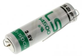 Saft Battery - 3,6v Lithium Battery 1-2a With Axial Leads