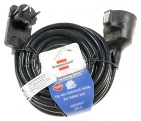 Brennenstuhl Power Supply Cable - S-kunststoff-verlangerungskabel Mit Flachstecker 5m