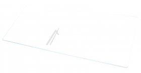 Glass Panel - 1039538 Glass Plate 460x205x4 [Amica]