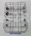 Dish Basket - 1030754 Lower Basket Assembly [Amica]