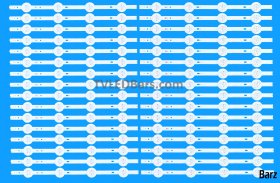 Panasonic LED Backlight Array Panasonic TX-65CR730B TX-65CR730E TX-65CRW734 LTA650FF02 SAMSUNG_2015_65inch_Normal_Fcom_4led_Rev0.4_150325 32pcs