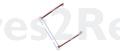 Oven outer Door - 140037381021 Front Glass Inox Husqvarna 594 [Electrolux Aeg]