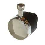 Compatible for Rangemaster Leisure 6000, 7000, 8000 Series Cooker Hob Hotplate Black and Chrome Control Knob
