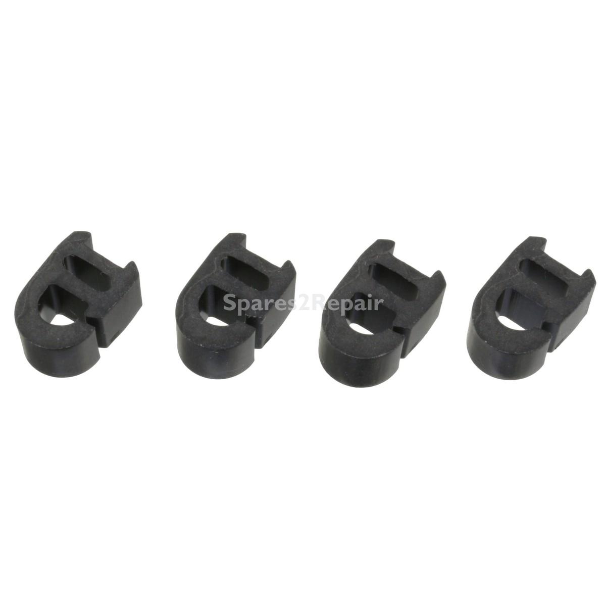 Universal Pan Support Stand Rubber Feet Set (Pack of 4)