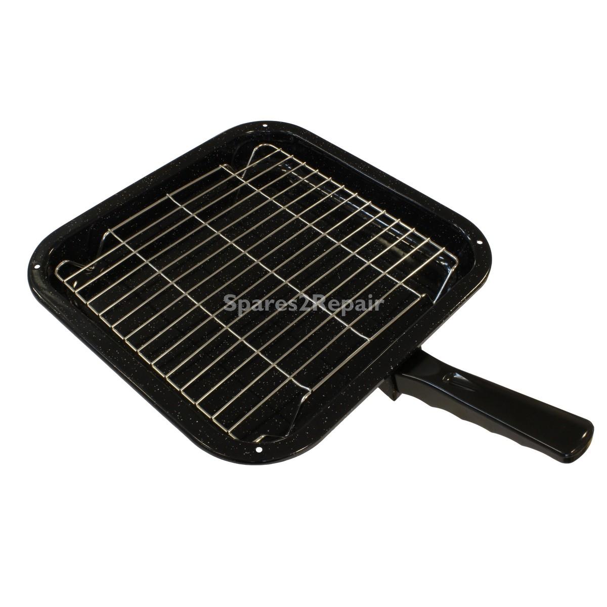 Universal Small Appliance Grill Pan Assembly for Boats, Caravans and Mobile Homes (285mm x 275mm)