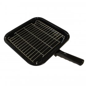 Universal Small Appliance Grill Pan Assembly for Boats, Caravans and Mobile Homes (285mm x 275mm)