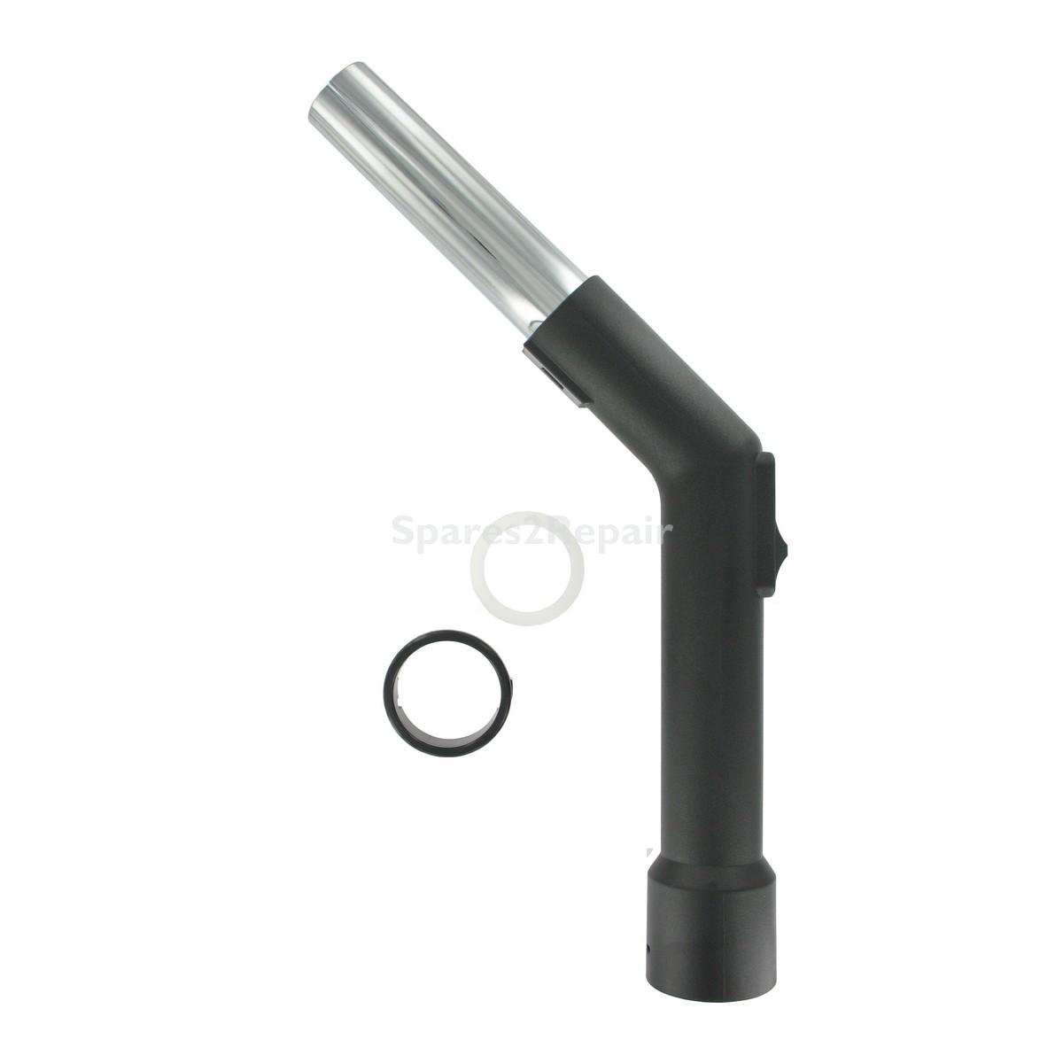 Universal Plastic Bent End with Chrome Insert (32mm)