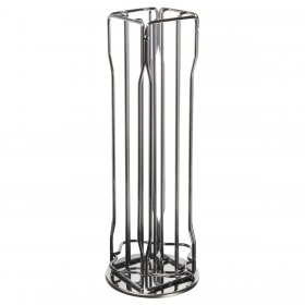 Compatible for Nespresso Vertuo 20 Piece, 4 Row Type Coffee Pod Capsule Holder Stand with 360° Rotatable Base